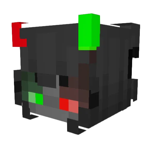 Lyra320 Minecraft avatar head, 3D render