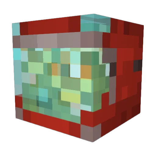 Lyra450 Minecraft avatar head, 3D render