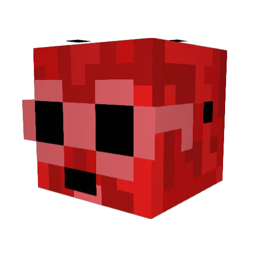 Lyra_1 Minecraft avatar head, 3D render