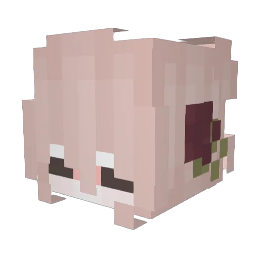 Lysander_Stahl Minecraft avatar head, 3D render