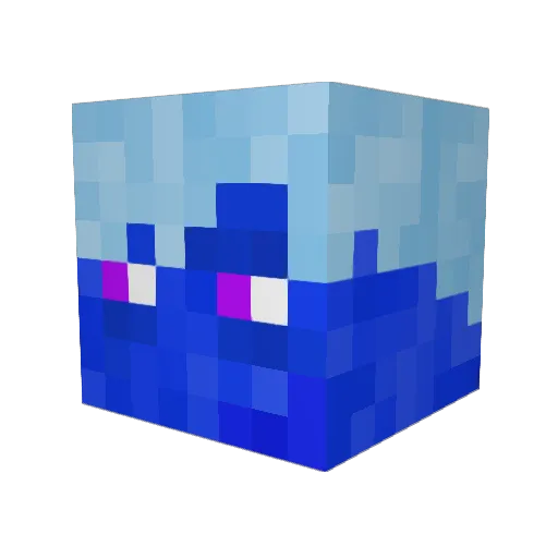 Lytes_in_Dark Minecraft avatar head, 3D render