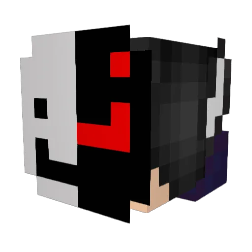 LytsheGHG Minecraft avatar head, 3D render