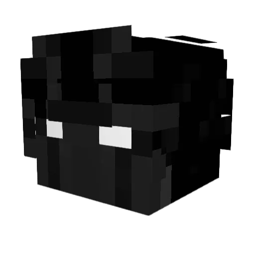 Lyze8309 Minecraft avatar head, 3D render