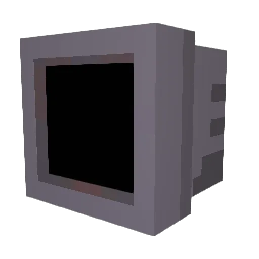 Lz4 Minecraft avatar head, 3D render