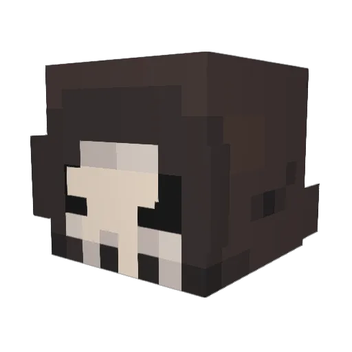 LzrdKing_ Minecraft avatar head, 3D render