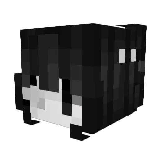 Lzrvk1 Minecraft avatar head, 3D render