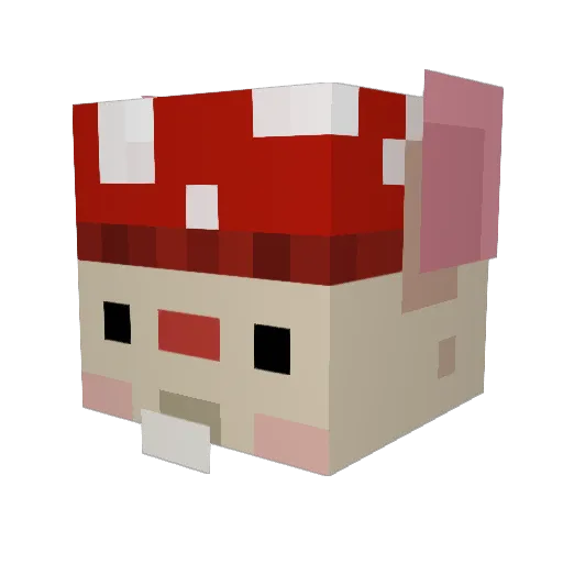 M00NRAT Minecraft avatar head, 3D render