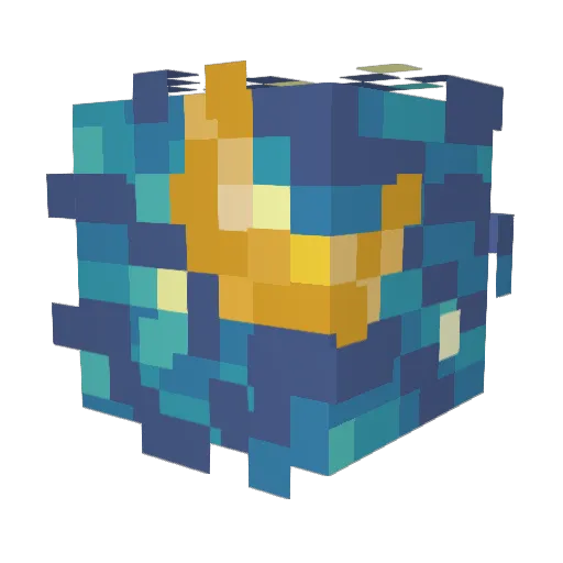 M00PS33 Minecraft avatar head, 3D render