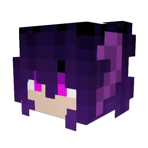 M00n_N3xus Minecraft avatar head, 3D render