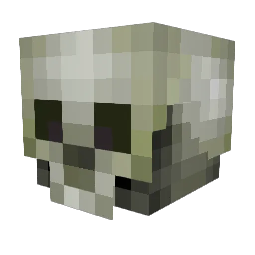 M0DDER Minecraft avatar head, 3D render
