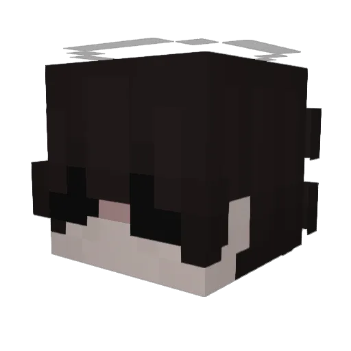 M0DY_ Minecraft avatar head, 3D render