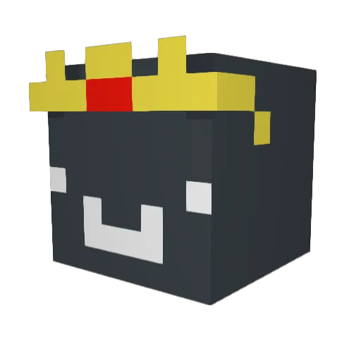 M0ND4Y13 Minecraft avatar head, 3D render
