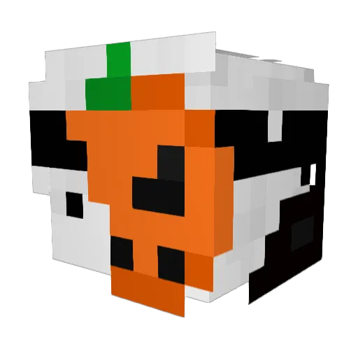 M0NT3EXE Minecraft avatar head, 3D render