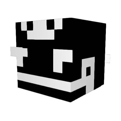 M0Pay Minecraft avatar head, 3D render