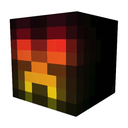 M0RiRinnn Minecraft avatar head, 3D render