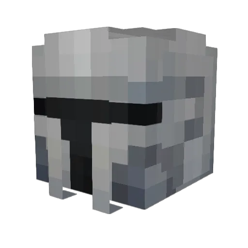 M0bHunter Minecraft avatar head, 3D render