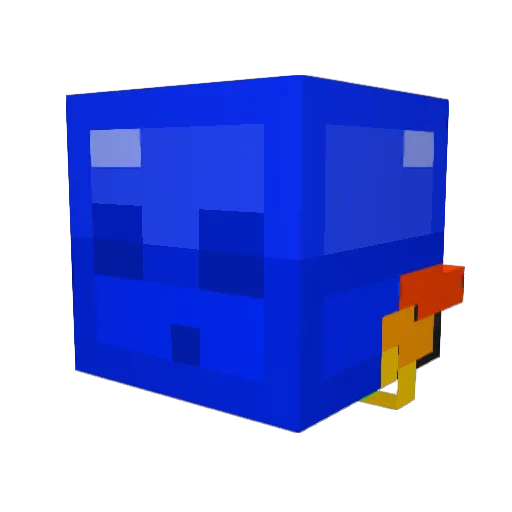 M0ldyMlLK Minecraft avatar head, 3D render