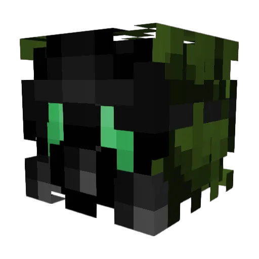 M0nster_slayer Minecraft avatar head, 3D render