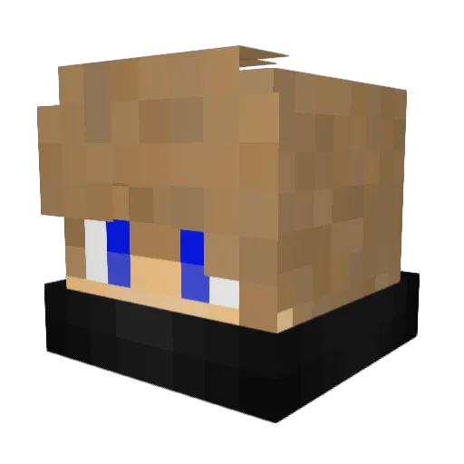 M0ritz_2012 Minecraft avatar head, 3D render