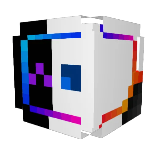 M0sa1cMast3r Minecraft avatar head, 3D render