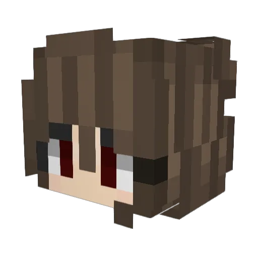 M0xx__ Minecraft avatar head, 3D render