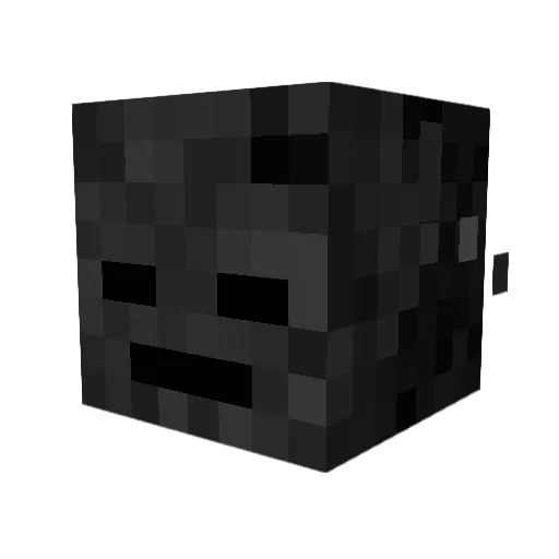 M0zv Minecraft avatar head, 3D render