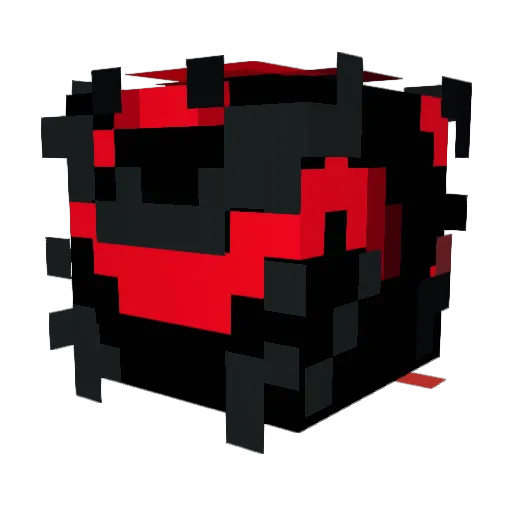 M1CH4ELOUO Minecraft avatar head, 3D render