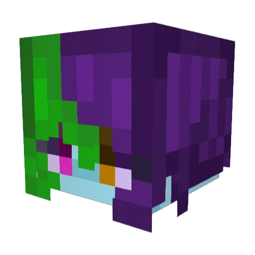 M1CKEYRATT Minecraft avatar head, 3D render