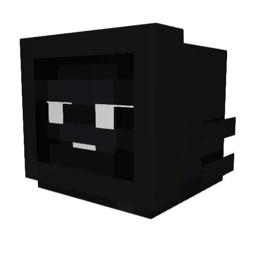 M1D0R1X Minecraft avatar head, 3D render