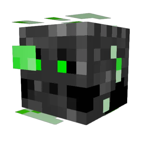 M1G4L Minecraft avatar head, 3D render