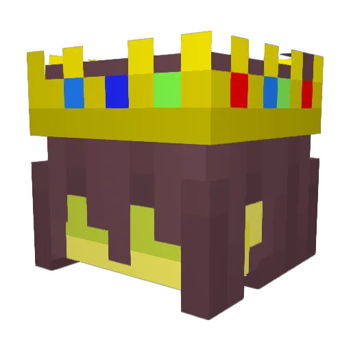 M1GHTYREAPER Minecraft avatar head, 3D render
