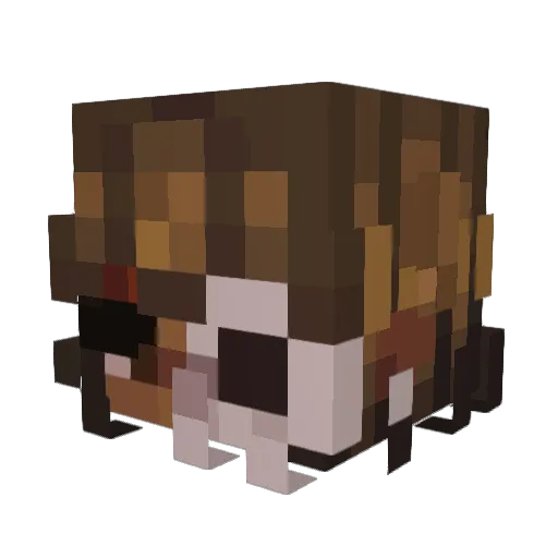 M1KayR Minecraft avatar head, 3D render