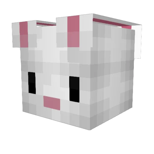 M1LF_L0V3R Minecraft avatar head, 3D render