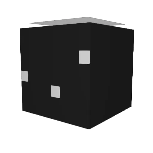 M1LK_JUNGDOK Minecraft avatar head, 3D render
