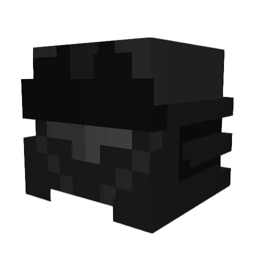 M1MZAY Minecraft avatar head, 3D render