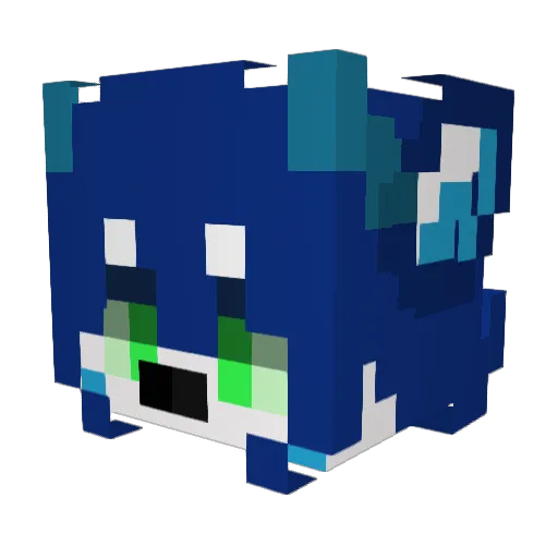 M1NgYaNG Minecraft avatar head, 3D render