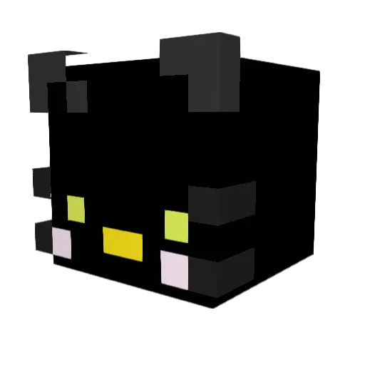M1STYCC Minecraft avatar head, 3D render