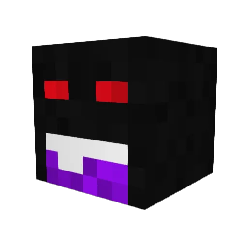 M1SZCZ Minecraft avatar head, 3D render