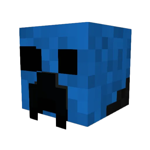 M1ck3y2097 Minecraft avatar head, 3D render