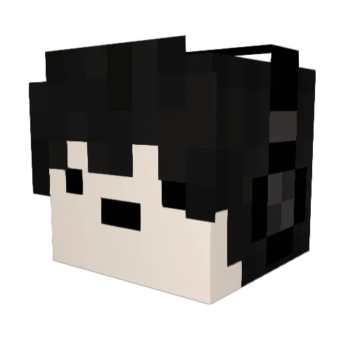 M1ckey2547 Minecraft avatar head, 3D render