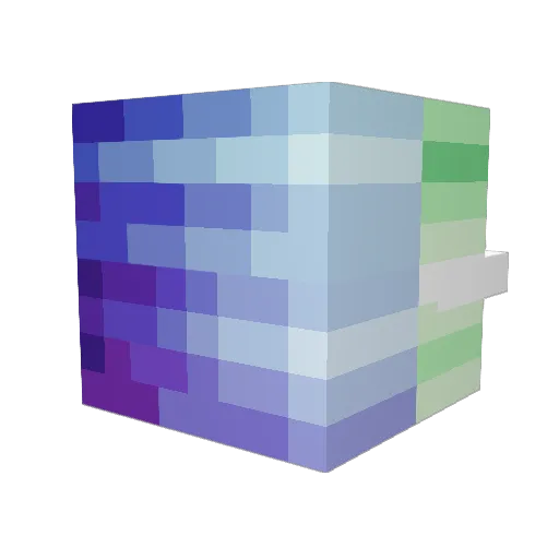 M1dK1d Minecraft avatar head, 3D render
