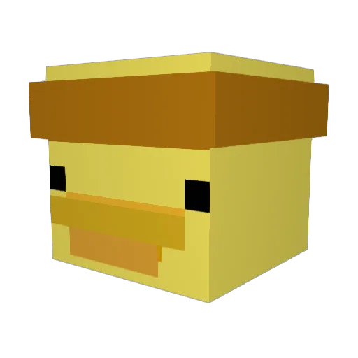 M1guell0 Minecraft avatar head, 3D render