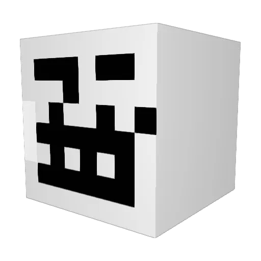 M1keyy13 Minecraft avatar head, 3D render