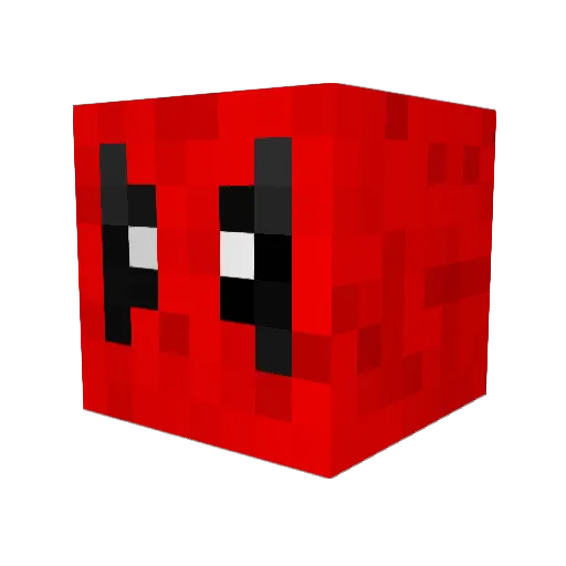 M1ksu_ Minecraft avatar head, 3D render