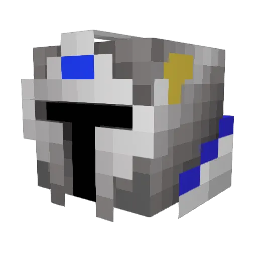 M1ky_1610 Minecraft avatar head, 3D render