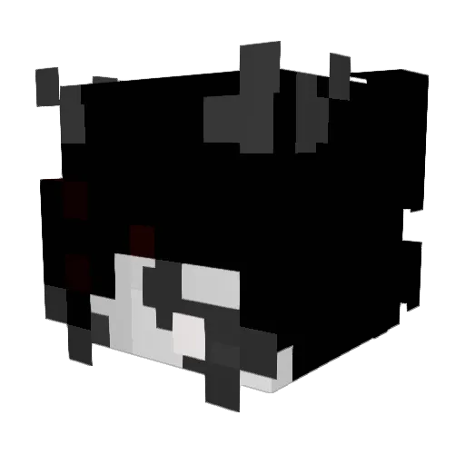 M1lm_ Minecraft avatar head, 3D render
