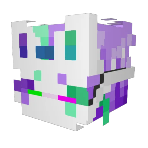 M1lzkySky19 Minecraft avatar head, 3D render