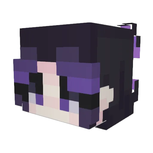 M1ntOr3os Minecraft avatar head, 3D render