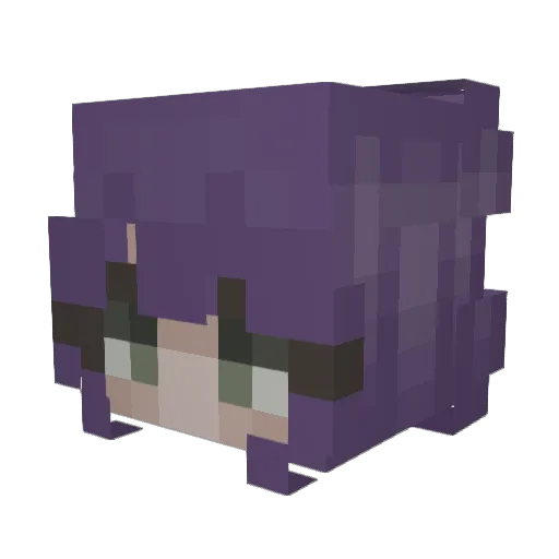 M1ntyy3 Minecraft avatar head, 3D render