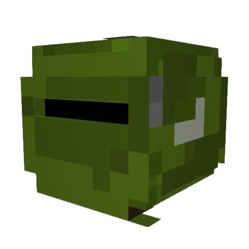 M1r4kuru Minecraft avatar head, 3D render